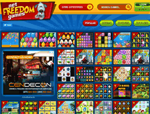 Tablet Screenshot of netfreedomgames.com